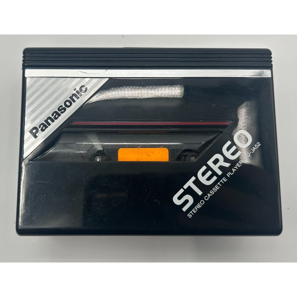 Panasonic RQ-JA52 Portable Stereo Cassette Player Not Tested